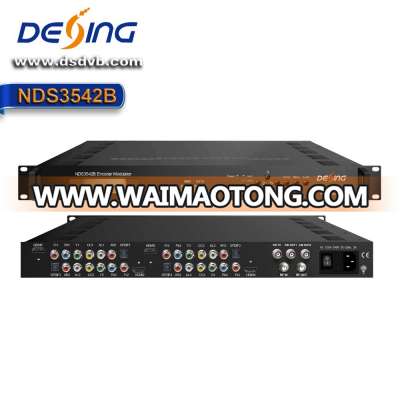 NDS3542B Vixs 4 HDMI/YPbPr/CVBS to RF converter encoder modulator